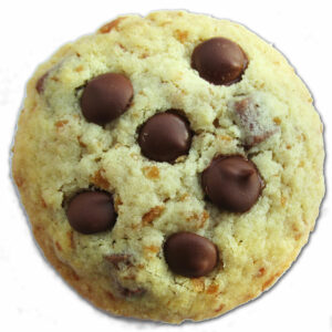 cookie chocolat au lait sans gluten, sans lait et sans oeuf